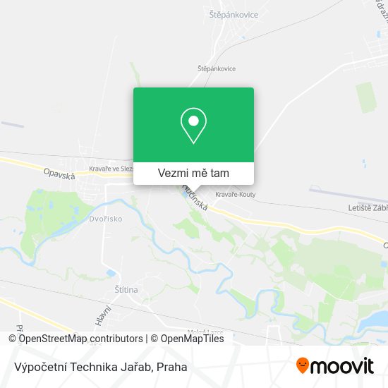 Výpočetní Technika Jařab mapa