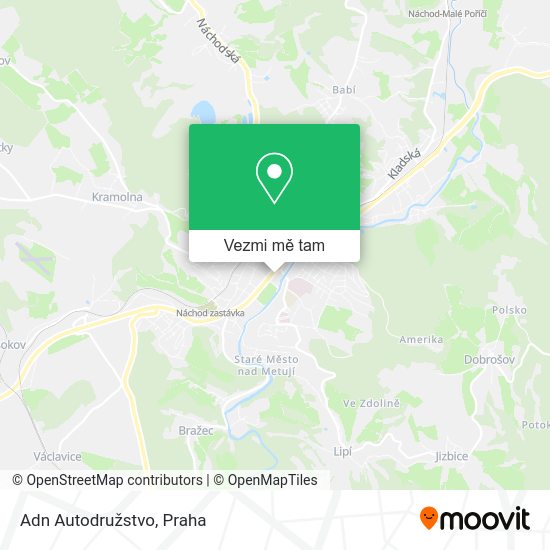 Adn Autodružstvo mapa