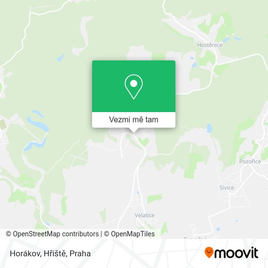 Horákov, Hřiště mapa