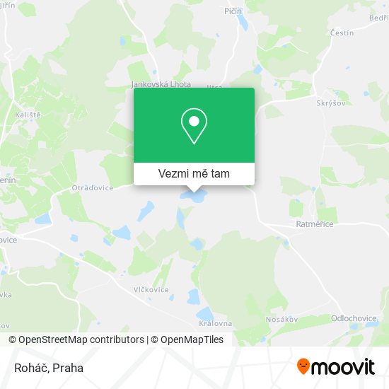 Roháč mapa