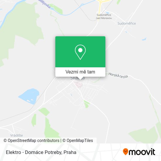 Elektro - Domáce Potreby mapa