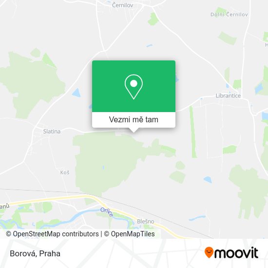 Borová mapa