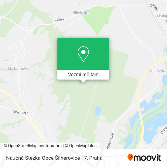 Naučná Stezka Obce Šilheřovice - 7 mapa