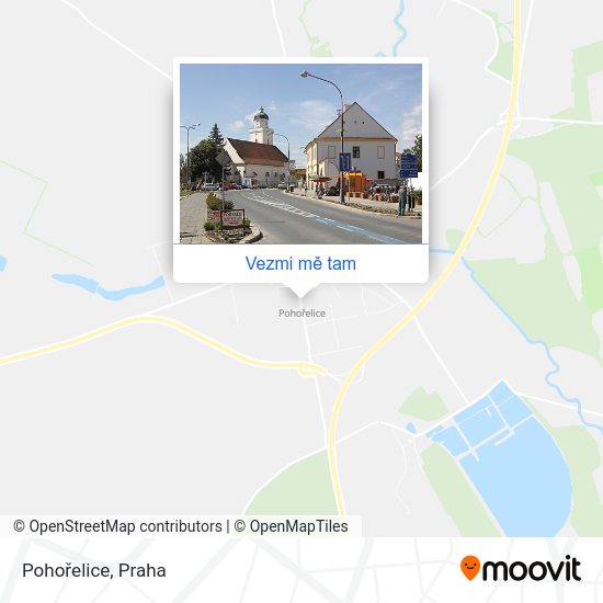 Pohořelice mapa