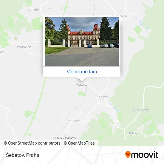 Šebetov mapa