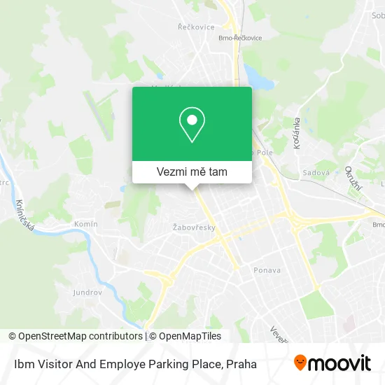Ibm Visitor And Employe Parking Place mapa