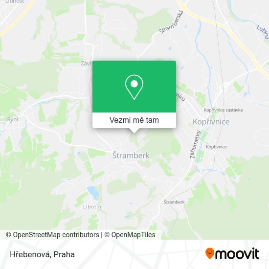 Hřebenová mapa