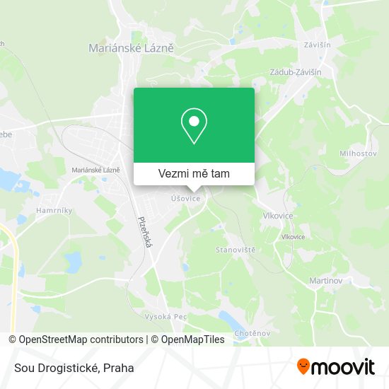 Sou Drogistické mapa