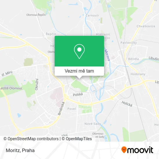 Moritz mapa