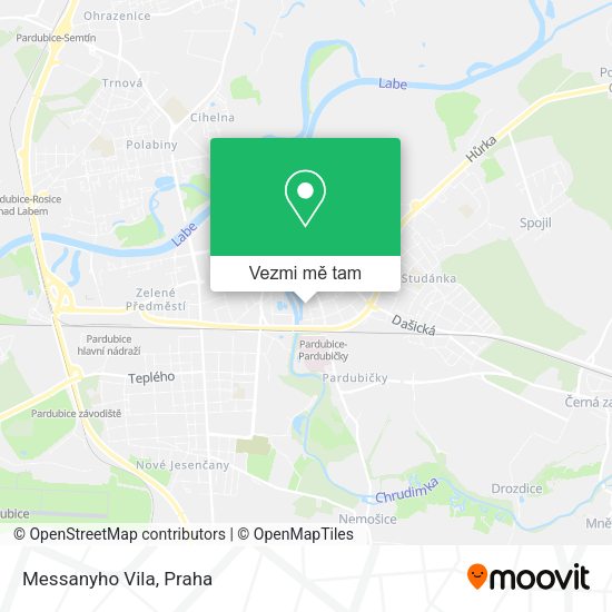 Messanyho Vila mapa