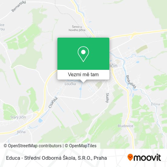 Educa - Střední Odborná Škola, S.R.O. mapa