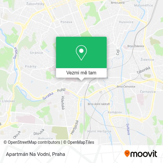Apartmán Na Vodní mapa