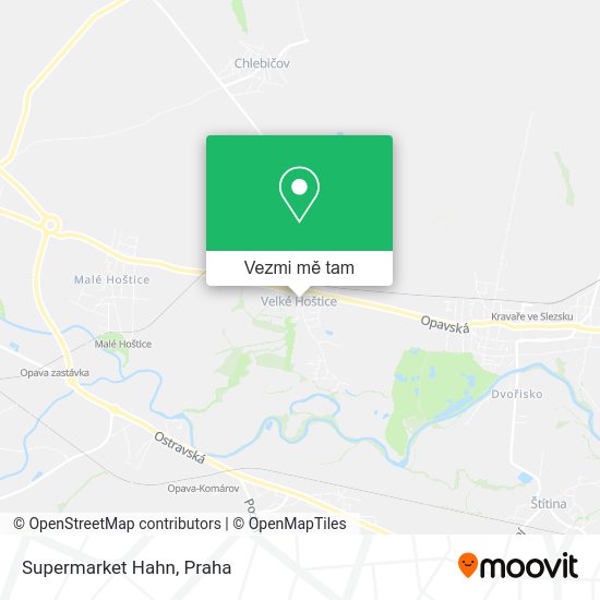 Supermarket Hahn mapa