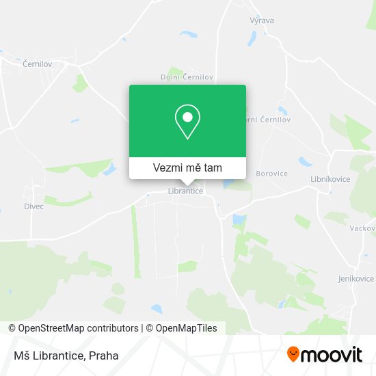 Mš Librantice mapa
