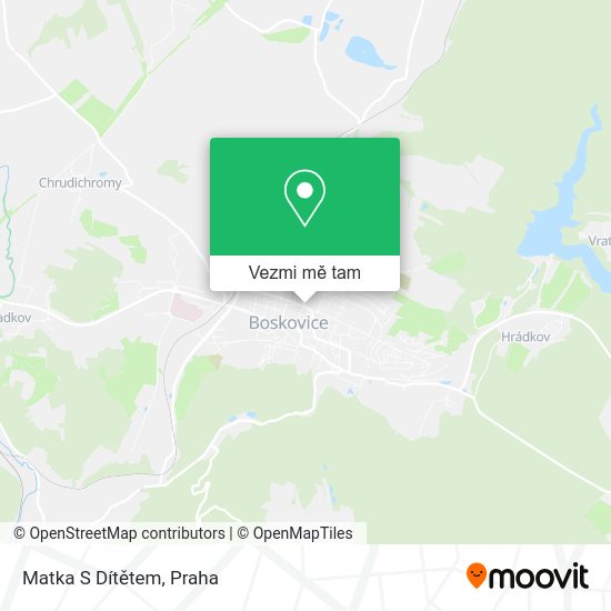 Matka S Dítětem mapa