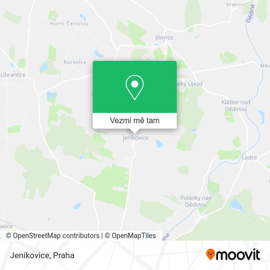 Jeníkovice mapa
