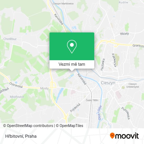 Hřbitovní mapa