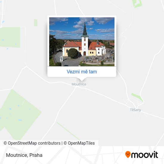 Moutnice mapa