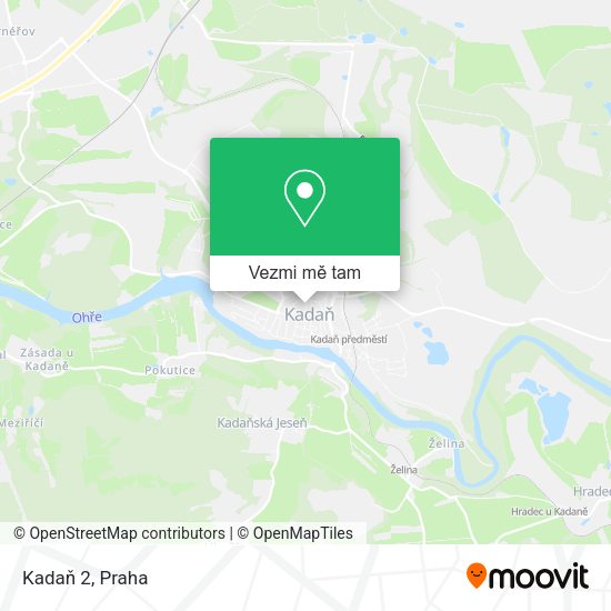 Kadaň 2 mapa