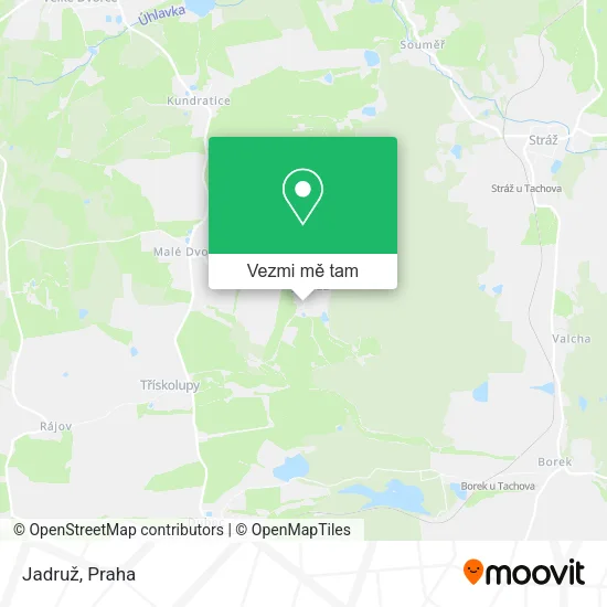 Jadruž mapa