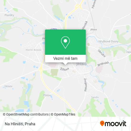 Na Hliništi mapa