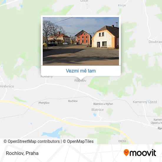 Rochlov mapa