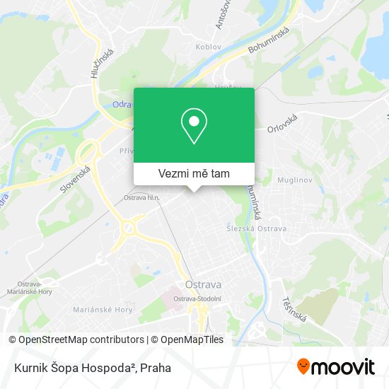 Kurnik Šopa Hospoda² mapa