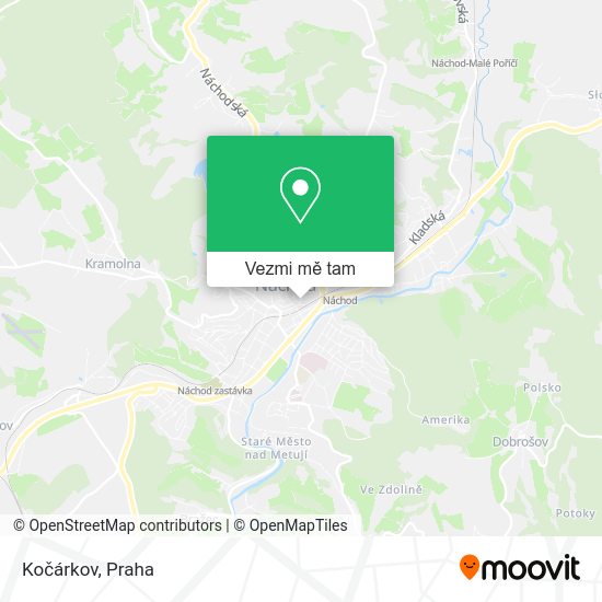 Kočárkov mapa