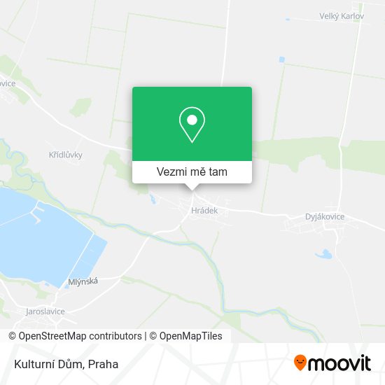 Kulturní Dům mapa