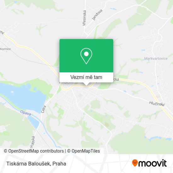 Tiskárna Baloušek mapa