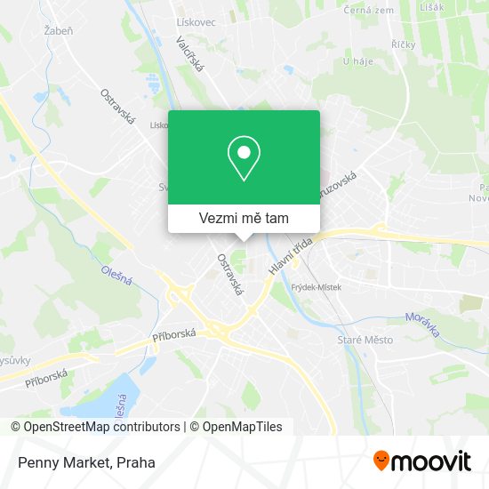 Penny Market mapa