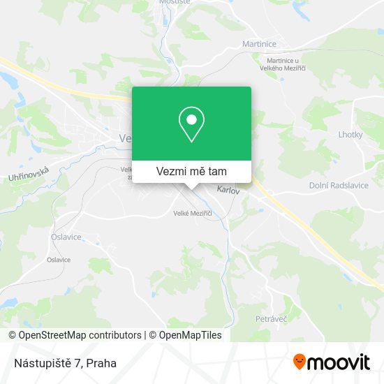 Nástupiště 7 mapa