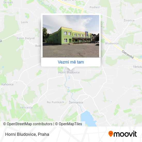 Horní Bludovice mapa