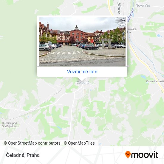 Čeladná mapa