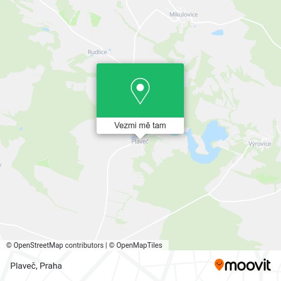 Plaveč mapa