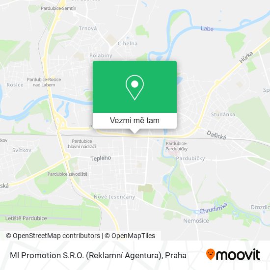 Ml Promotion S.R.O. (Reklamní Agentura) mapa