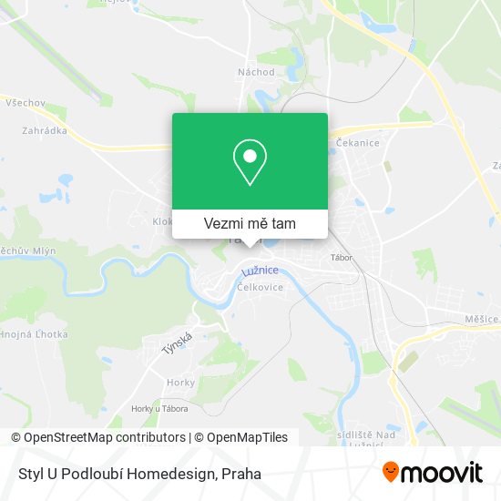 Styl U Podloubí Homedesign mapa
