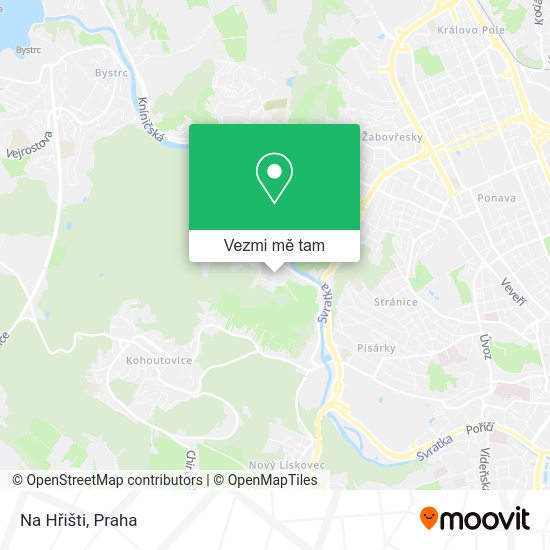 Na Hřišti mapa