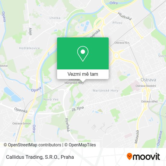 Callidus Trading, S.R.O. mapa