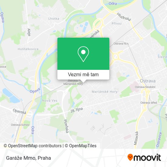Garáže Mmo mapa