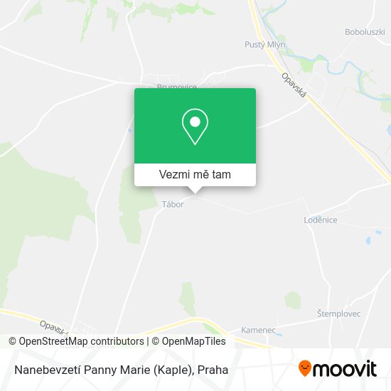 Nanebevzetí Panny Marie (Kaple) mapa