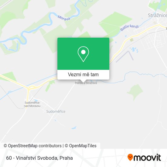 60 - Vinařství Svoboda mapa