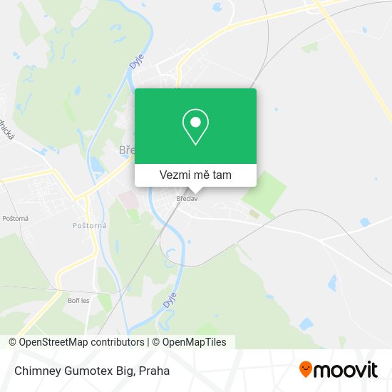 Chimney Gumotex Big mapa