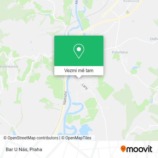 Bar U Nás mapa