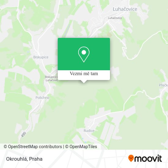 Okrouhlá mapa