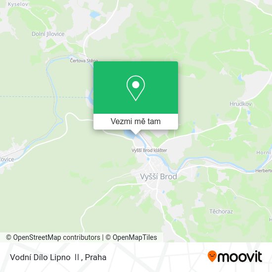 Vodní Dílo Lipno Ⅱ mapa