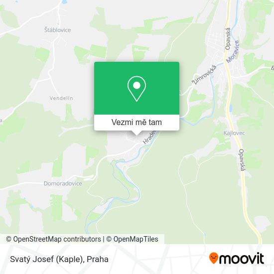 Svatý Josef (Kaple) mapa
