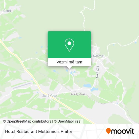 Hotel Restaurant Metternich mapa
