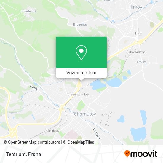 Terárium mapa