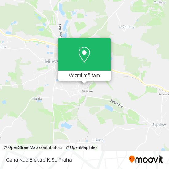 Ceha Kdc Elektro K.S. mapa